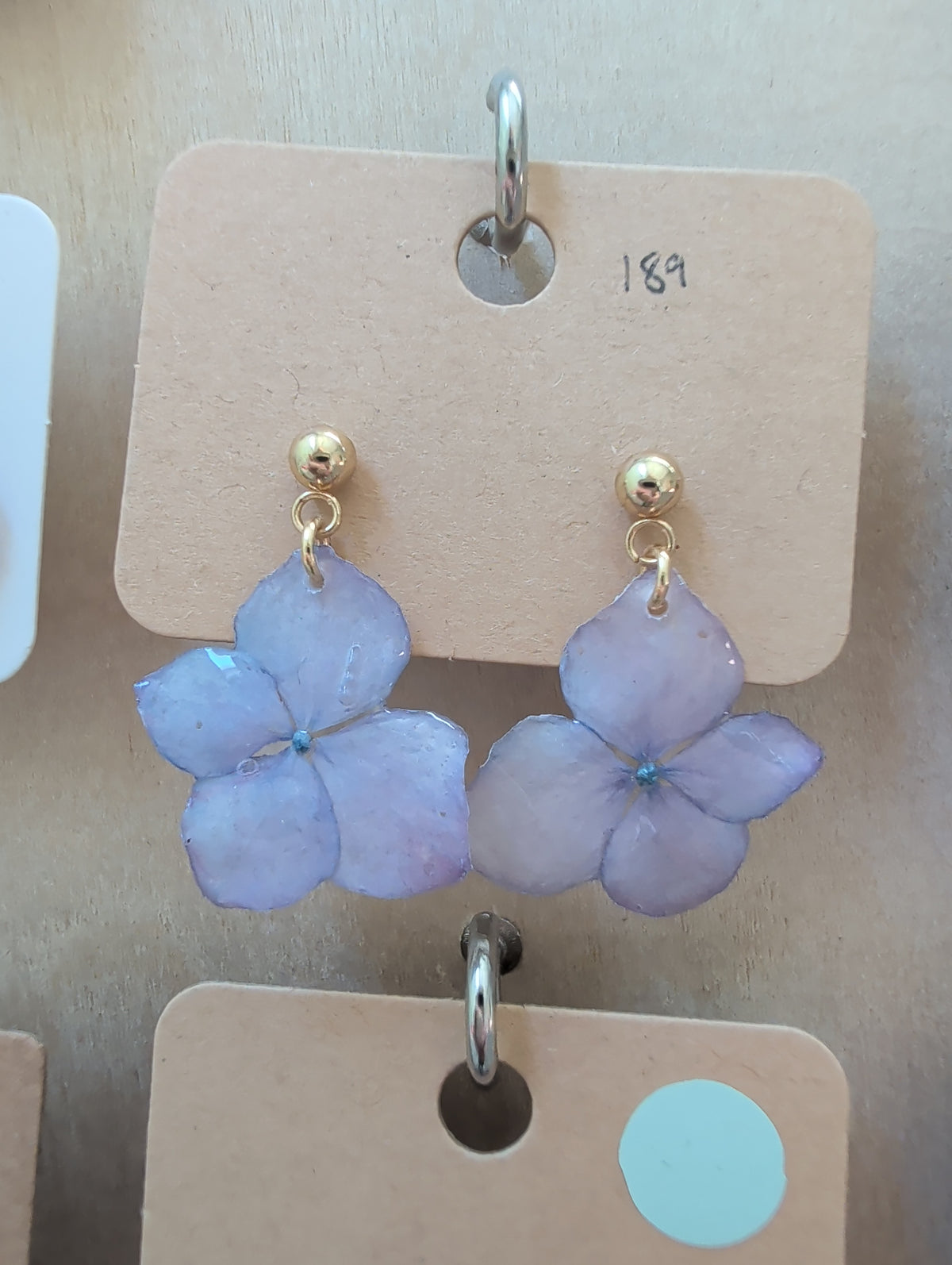 Hängande ljuslila Hortensia