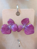 Studs lila Hortensia