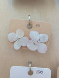 Studs vit Hortensia
